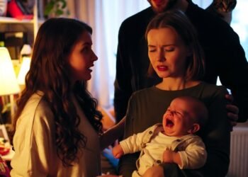 Когда ребёнок плачет не от коликов, а от крика взрослых